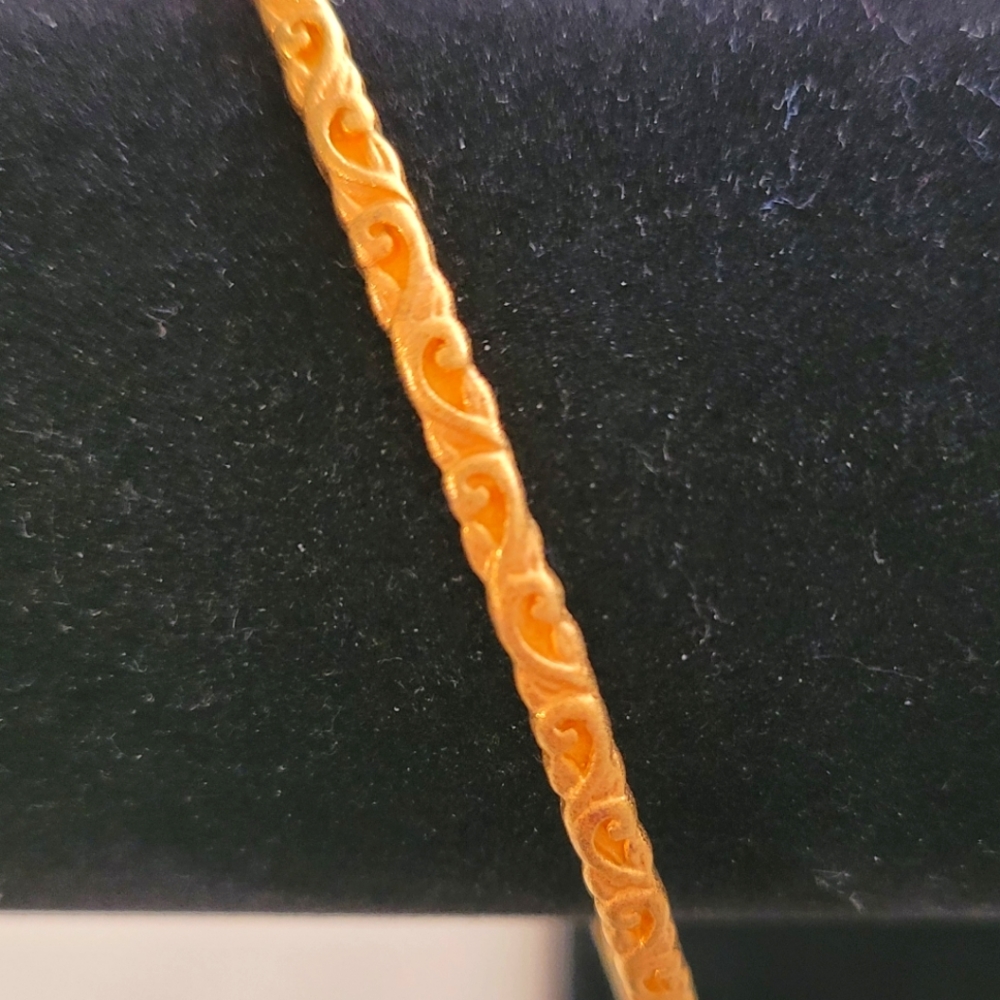 18kt Gold over Sterling Silver Stackable Bangle